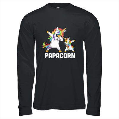 Funny Unicorn Grandpa Papa Baby Papacorn Dabbing T-Shirt & Hoodie | Teecentury.com