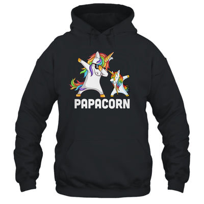 Funny Unicorn Grandpa Papa Baby Papacorn Dabbing T-Shirt & Hoodie | Teecentury.com