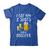 Funny Vaccination I Got My Two Shots And A Booster Shirt & Tank Top | teecentury