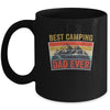 Funny Vintage Best Camping Dad Ever Father's Day Mug Coffee Mug | Teecentury.com