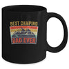 Funny Vintage Best Camping Dad Ever Father's Day Mug Coffee Mug | Teecentury.com