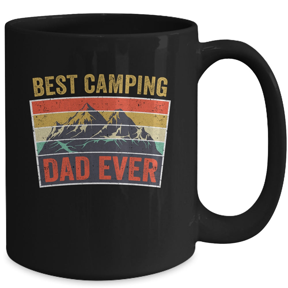 Funny Vintage Best Camping Dad Ever Father's Day Mug Coffee Mug | Teecentury.com