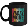 Funny Vintage Vacay Mode Summer Vacation Mug Mug Coffee Mug | Teecentury.com