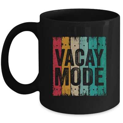 Funny Vintage Vacay Mode Summer Vacation Mug Mug Coffee Mug | Teecentury.com