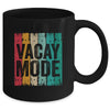 Funny Vintage Vacay Mode Summer Vacation Mug Mug Coffee Mug | Teecentury.com