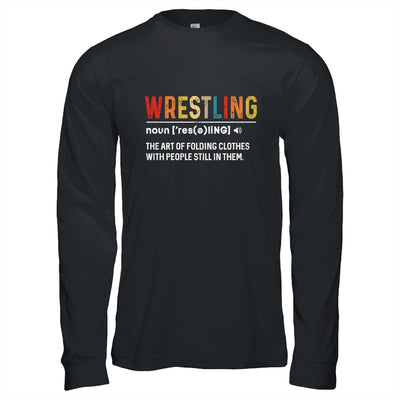 Funny Wrestling Definition Coach Gift T-Shirt & Hoodie | Teecentury.com