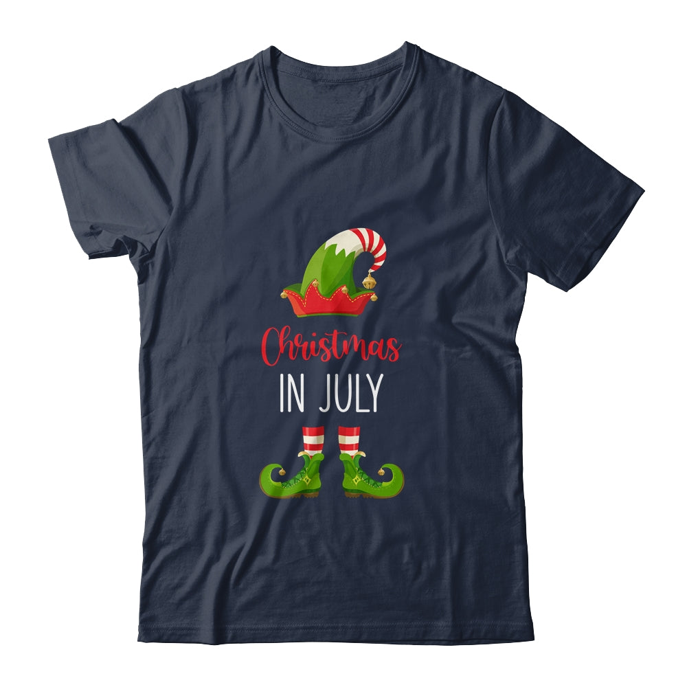 Funny Xmas Elf For A Santa Claus Lover Christmas In July T-Shirt & Tank Top | Teecentury.com