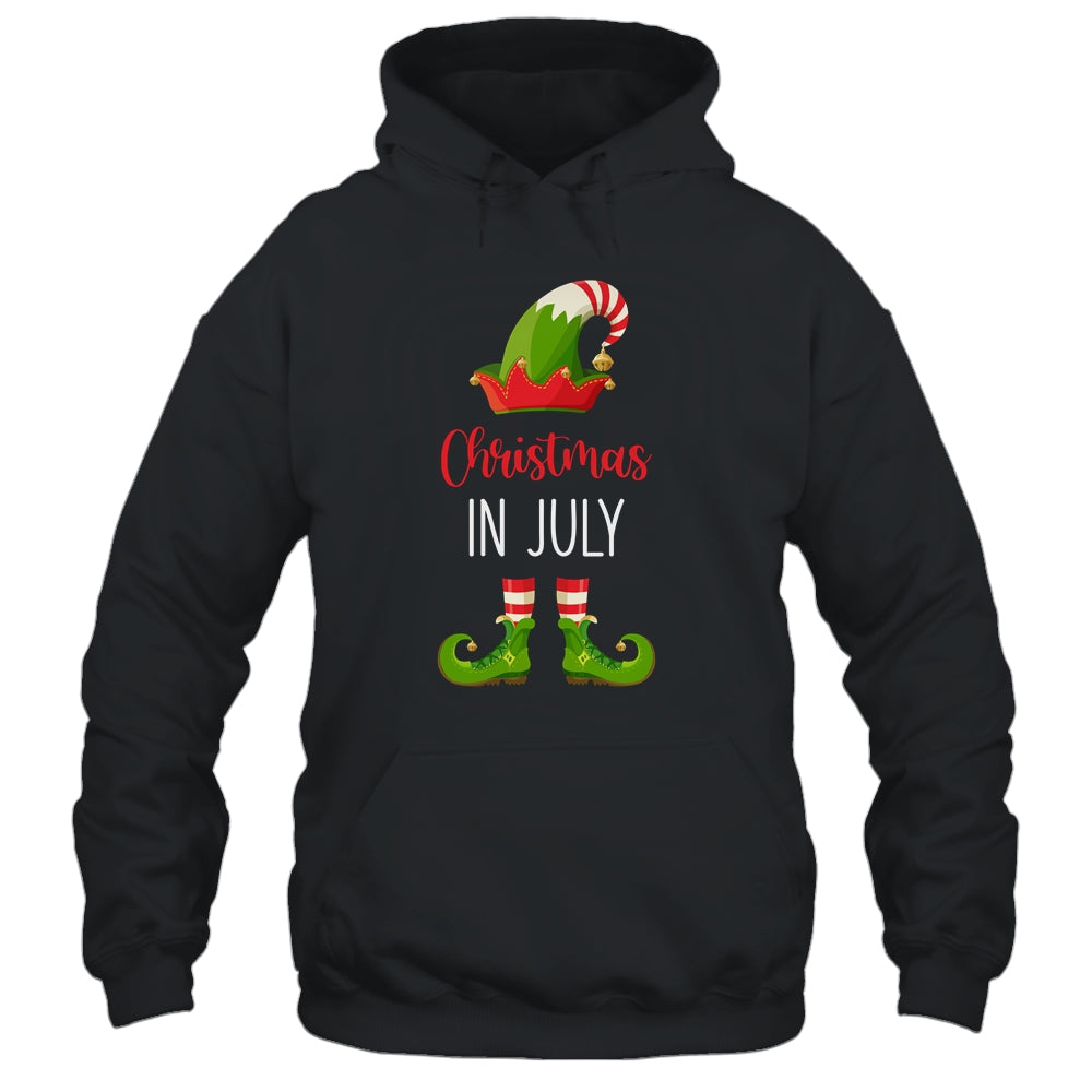 Funny Xmas Elf For A Santa Claus Lover Christmas In July T-Shirt & Tank Top | Teecentury.com