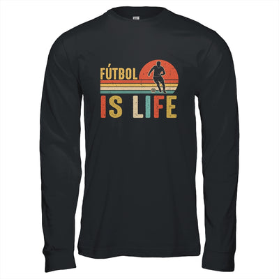 Futbol Is Life Soccer Funny Football Vintage Lover T-Shirt & Hoodie | Teecentury.com