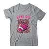 Game Day Breast Cancer Awareness Pink Football Mom T-Shirt & Hoodie | Teecentury.com