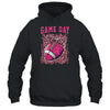 Game Day Breast Cancer Awareness Pink Football Mom T-Shirt & Hoodie | Teecentury.com