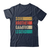 Gamer Gifts For Boys Son Brother Gaming Legend Christmas T-Shirt & Hoodie | Teecentury.com