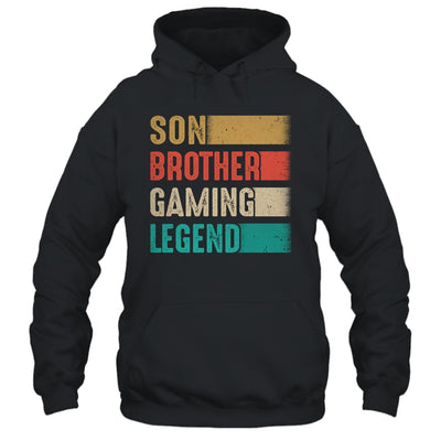 Gamer Gifts For Boys Son Brother Gaming Legend Christmas T-Shirt & Hoodie | Teecentury.com