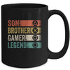 Gaming For Teenage Boys 8 16 Year Old Gamer Funny Brother Mug | teecentury