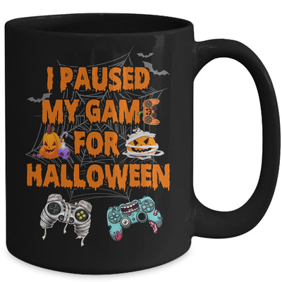 Gaming I Paused My Game For Halloween Funny Gamer Boys Mug | teecentury