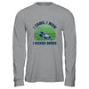 Gardener Lawn Mower Mowing I Came I Mow I Kicked Grass T-Shirt & Hoodie | Teecentury.com