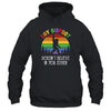 Gay Bigfoot Rainbow Sasquatch Retro Vintage T-Shirt & Tank Top | Teecentury.com