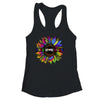 Gay Pride Free Mom Hugs Sunflower Leopard Rainbow LGBT Shirt & Tank Top | teecentury