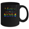 Gay Pride Rainbow Love Is Love LGBTQ Mug Coffee Mug | Teecentury.com