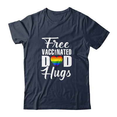 Gay Pride Vaccinated LGBT Lesbian LGBTQ Proud Dad T-Shirt & Hoodie | Teecentury.com