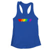 Gay Rainbow Pride Heart Flag LGBTQ Equality Matching Shirt & Tank Top | teecentury