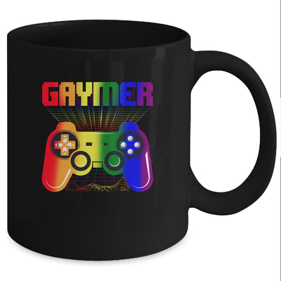 Gaymer Gamer Gay Pride Month Shirt LGBT Rainbow Mug Coffee Mug | Teecentury.com