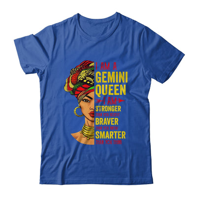 Gemini Queen I Am Stronger Birthday For Gemini Zodiac Shirt & Tank Top | teecentury