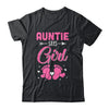 Gender Reveal For Auntie Says Girl Matching Family Set Party Shirt & Hoodie | teecentury