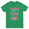 Gender Reveal For Brother Says Girl Matching Family Set Party Youth Shirt | teecentury