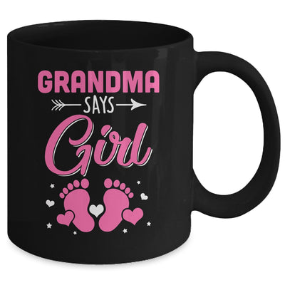 Gender Reveal For Grandma Says Girl Matching Family Set Party Mug | teecentury