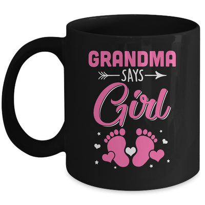 Gender Reveal For Grandma Says Girl Matching Family Set Party Mug | teecentury