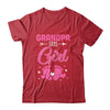 Gender Reveal For Grandpa Says Girl Matching Family Set Party Shirt & Hoodie | teecentury