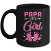 Gender Reveal For Papa Says Girl Matching Family Set Party Mug | teecentury