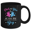 Gender Reveal Pink Or Blue Love You But Awesome If Were Boy Mug Coffee Mug | Teecentury.com