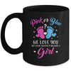 Gender Reveal Pink Or Blue Love You But Awesome If Were Girl Mug Coffee Mug | Teecentury.com