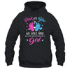 Gender Reveal Pink Or Blue Love You But Awesome If Were Girl T-Shirt & Tank Top | Teecentury.com