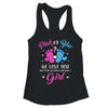 Gender Reveal Pink Or Blue Love You But Awesome If Were Girl T-Shirt & Tank Top | Teecentury.com