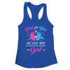 Gender Reveal Pink Or Blue Love You But Awesome If Were Girl T-Shirt & Tank Top | Teecentury.com