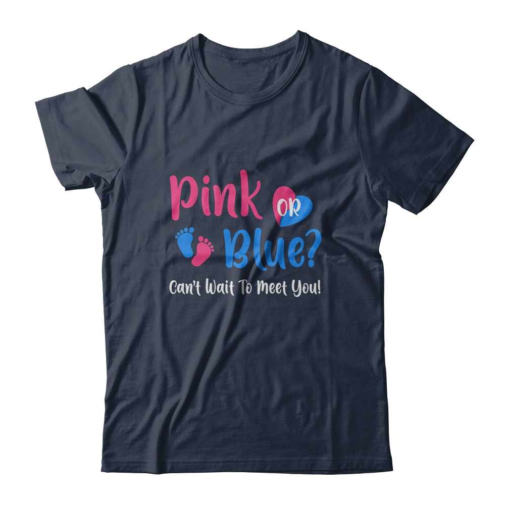 Gender Reveal Team Girl Or Boy Pink Or Blue T-Shirt & Hoodie | Teecentury.com