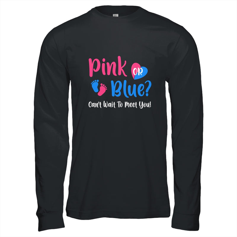 Gender Reveal Team Girl Or Boy Pink Or Blue Shirt & Hoodie - Teecentury.com