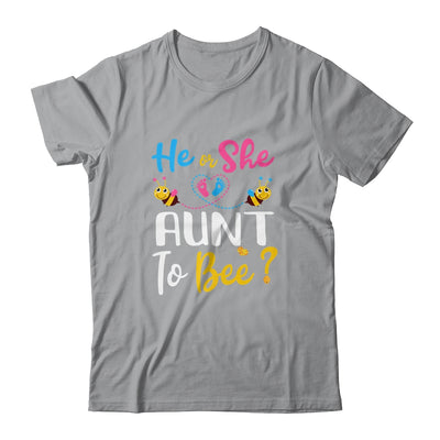 Gender Reveal What Will It Bee He Or She Aunt T-Shirt & Hoodie | Teecentury.com