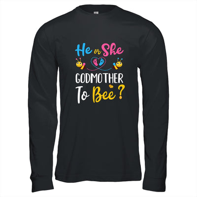 Gender Reveal What Will It Bee He Or She Godmother T-Shirt & Hoodie | Teecentury.com