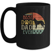 German Shepherd Best Dog Dad Ever Vintage Father's Day Retro Mug Coffee Mug | Teecentury.com