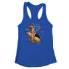 German Shepherd Dog American USA Flag 4th of Jul women Lover Shirt & Tank Top | teecentury