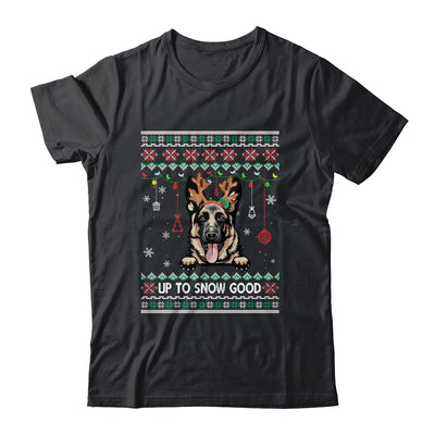 German Shepherd Dog Reindeer Ugly Christmas Xmas T-Shirt & Sweatshirt | Teecentury.com