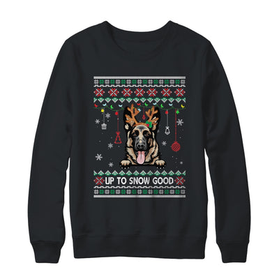 German Shepherd Dog Reindeer Ugly Christmas Xmas T-Shirt & Sweatshirt | Teecentury.com