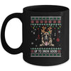 German Shepherd Dog Reindeer Ugly Christmas Xmas Mug Coffee Mug | Teecentury.com