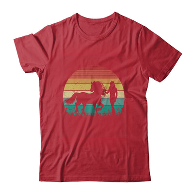 Girl Horse Riding Vintage Cowgirl Texas Ranch Shirt & Tank Top | teecentury
