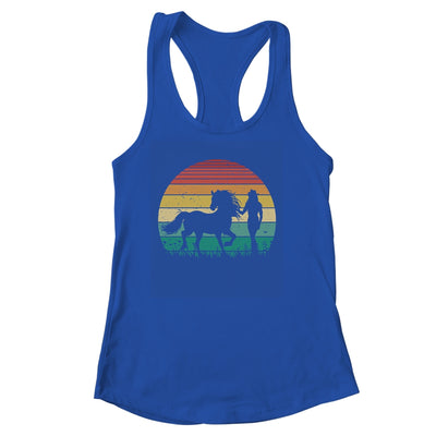 Girl Horse Riding Vintage Cowgirl Texas Ranch Shirt & Tank Top | teecentury