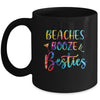 Girls Trip Weekend Friends Beaches Booze Besties Mug Coffee Mug | Teecentury.com